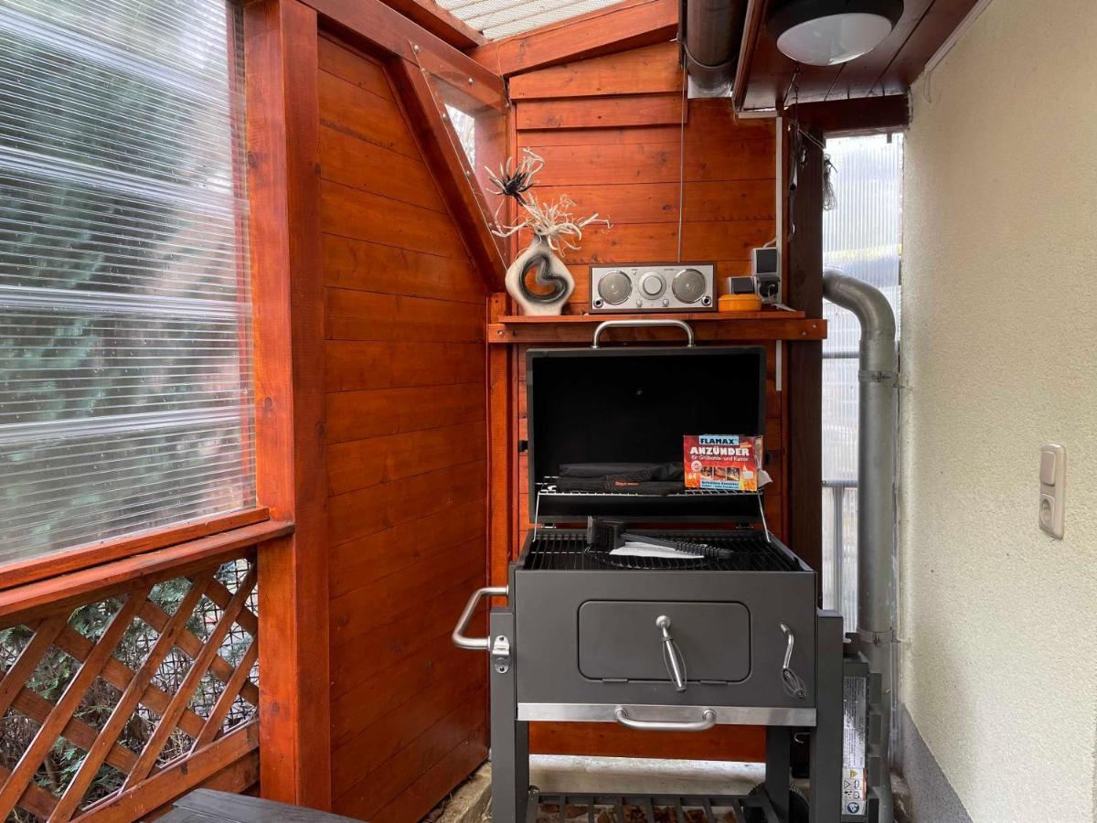 Ferienhaus Zschieck Lauta Bagian luar foto